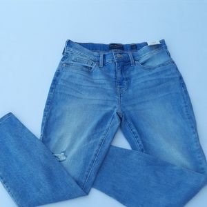 Lucky Brand Ava Denim Distressed skinny Jeans 6/28
